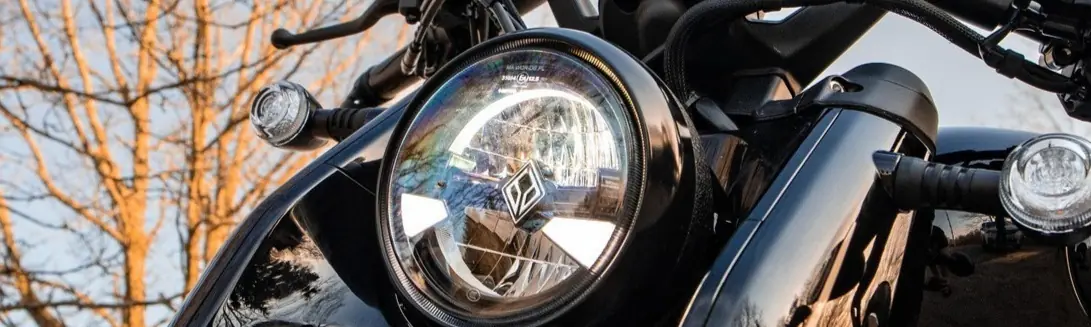wide motorcycle image